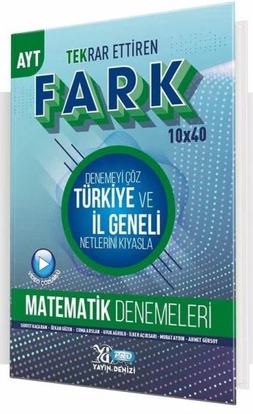AYT Matematik Fark 14x40 Tekrar Ettiren Deneme