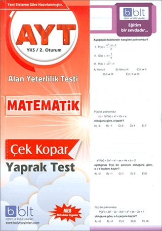 AYT Matematik Yaprak Test