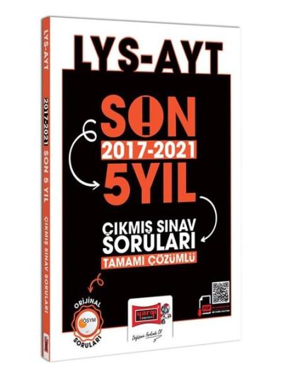 AYT Son 5 Yıl 2017 - 2021 Tamamı Çözümlü Çıkmış Sınav Soruları
