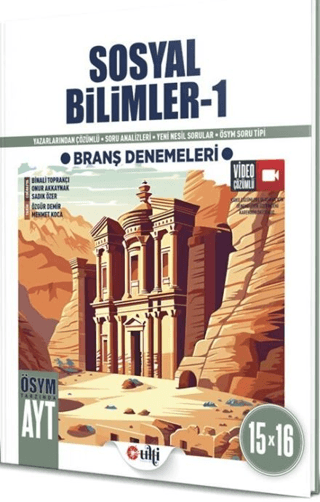 AYT Sosyal Bilimler 1 15 x 16 Branş Denemeleri
