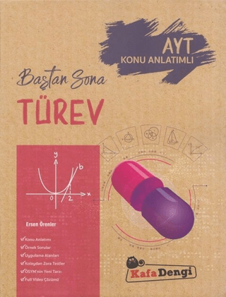 AYT Türev Baştan Sona Konu Anlatımlı Kolektif