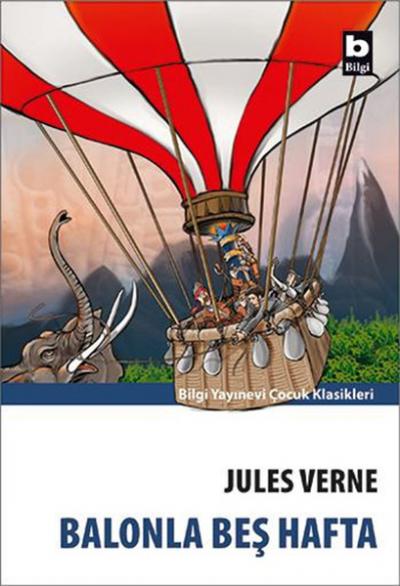 Balonla Beş Hafta-Bilgi Y. %20 indirimli Jules Verne