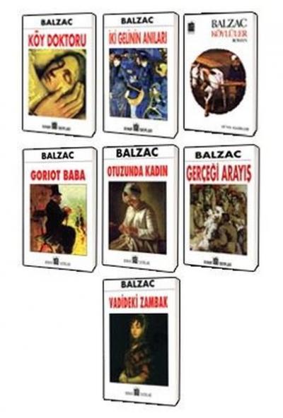 Balzac Klasikleri 7 Kitap Set Honore De Balzac