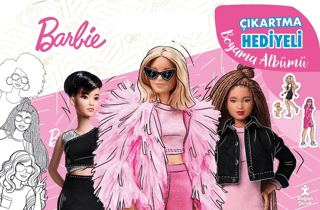 Barbie - Çıkartma Hediyeli Boyama Albümü Kolektif