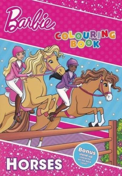 Barbie Horses Colouring Book
