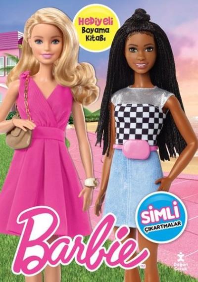 Barbie - Simli ve Hediyeli Boyama Kitabı