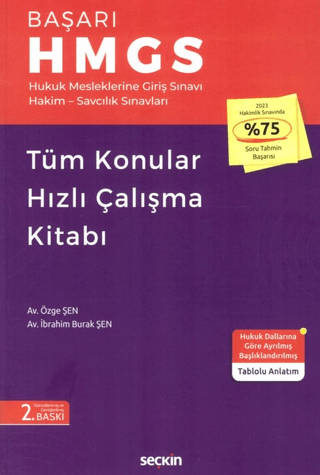 Başarı - HMGS Tüm Konular Hızlı Çalışma Kitabı