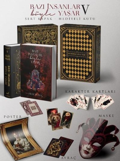 Bazı İnsanlar Böyle Yaşar 5 Seti - Hediyeli Kutulu (Ciltli)