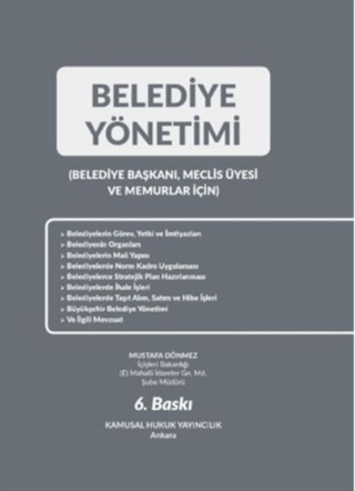 Belediye Yönetimi (Ciltli)