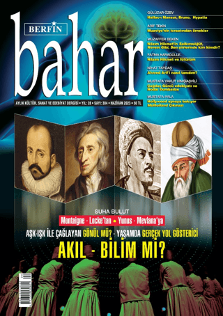 Berfin Bahar Aylık Kültür Sanat ve Edebiyat Dergisi Sayı: 304 Haziran 2023