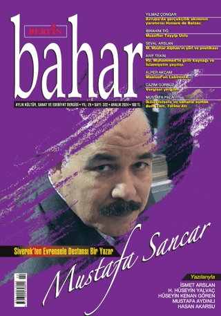 Berfin Bahar Dergisi Sayı: 322 Aralık 2024