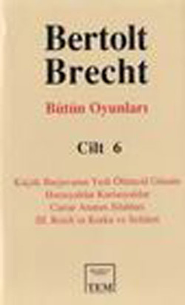 Berthold Brecht-Bütün Oyunları 6 %25 indirimli Brecht