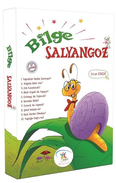 Bilge Salyangoz Serisi Seti-10 Kitap Takım