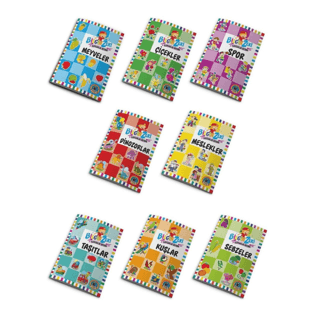 Bilgin Zeki Kavramlar Boyama Serisi (10 Kitap)