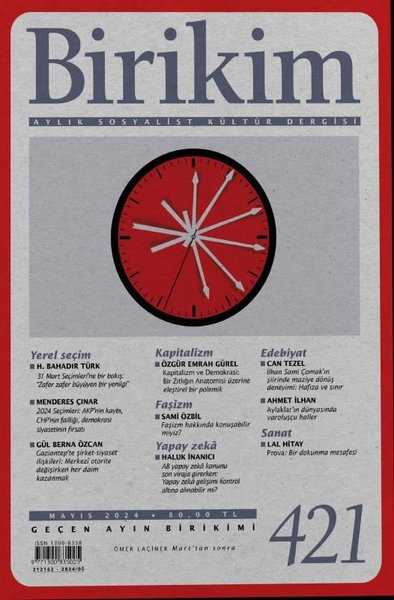 Birikim Dergisi Sayı 421