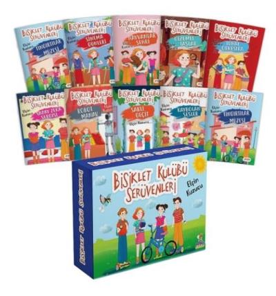 Bisiklet Kulübü Serüvenleri Seti - 10 Kitap Takım