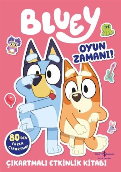 Bluey - Oyun Zamanı - Çıkartmalı Etkinlik Kitabı