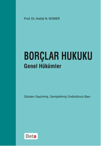 Borçlar Hukuku (Ciltli) Haluk N. Nomer