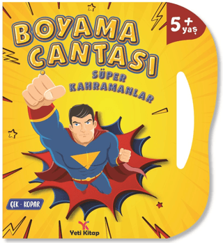 Boyama Çantası - Süper Kahramanlar - Çek Kopar 5+Yaş Kolektif