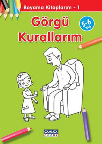 Boyama Kitaplarım - Görgü Kuralları %25 indirimli Abdullah Özbek