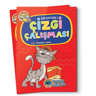 Boyamalı Kalın Çizgi Çalışması 2 Kolektif