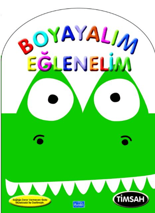 Boyayalım Eğlenelim Timsah
