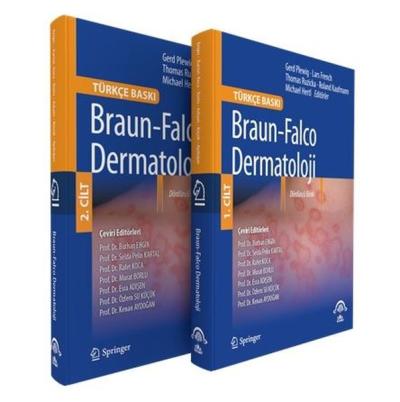 Braun-Falco Dermatoloji Seti- 2  Kitap Takım (Ciltli)