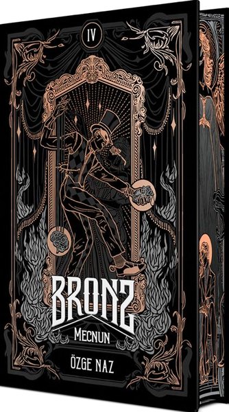 Bronz 4 - Mecnun - Yan Boyamalı (Ciltli)