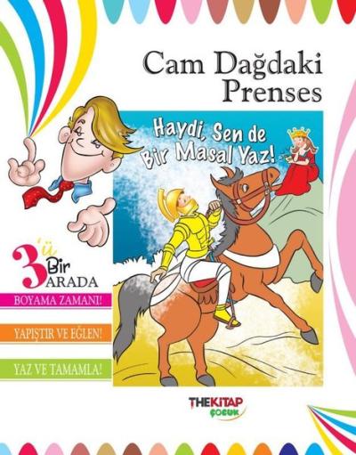 Cam Dağdaki Prenses - 3'ü Birarada Etkinlik Kitabı Kolektif