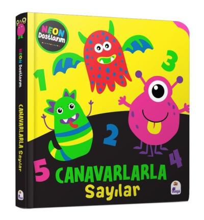 Canavarlarla Sayılar - Neon Dostlarım (Ciltli) Kolektif