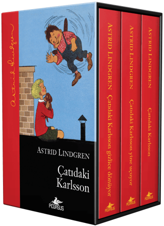 Çatıdaki Karlsson Serisi Kutulu Özel Set - (3 Kitap)