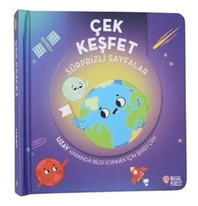 Çek Keşfet - Uzay - Sürprizli Sayfalar (Ciltli)