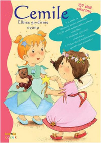 Cemile Elbise Giydirme Oyunu (157 Simli Çıkartma) Aline de Petingy
