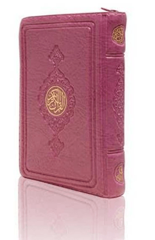 Cep Boy Kur'an-ı Kerim (Lila Renk, Kılıflı, Mühürlü) (Ciltli)