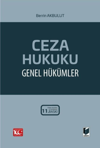 Ceza Hukuku Genel Hükümler