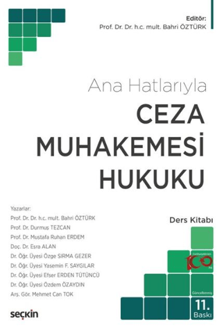 Ceza Muhakemesi Hukuku (Ana Hatlarıyla)