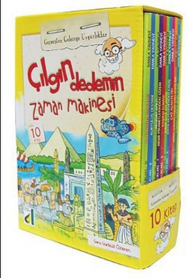 Çılgın Dedemin Zaman Makinesi - Uygarlıklar (10 Kitap Takım) Sara Gürb