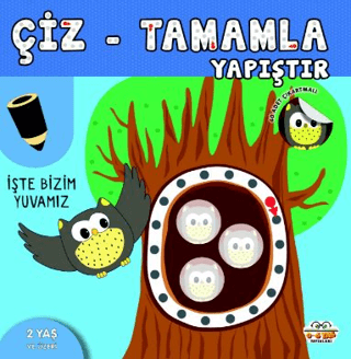 Çiz - Tamamla - Yapıştır İşte Bizim Yuvamız