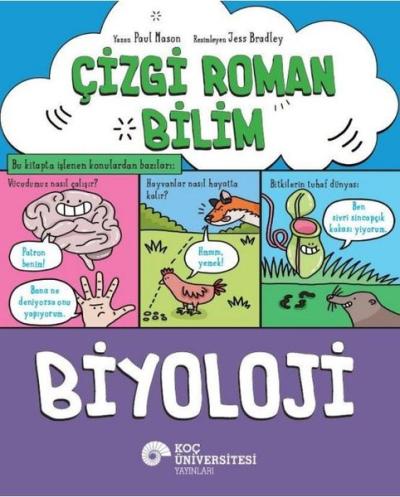 Çizgi Roman Bilim - Biyoloji Paul Mason