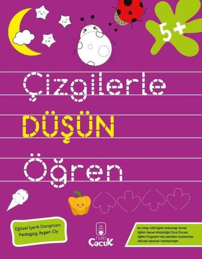 Çizgilerle Düşün Öğren - 5+ Yaş