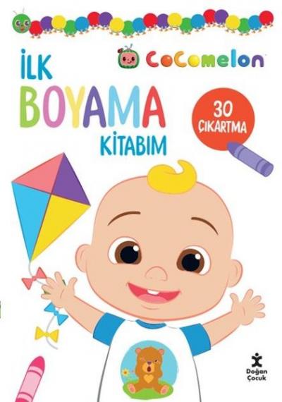 Cocomelon - İlk Boyama Kitabım - 30 Çıkartma Kolektif