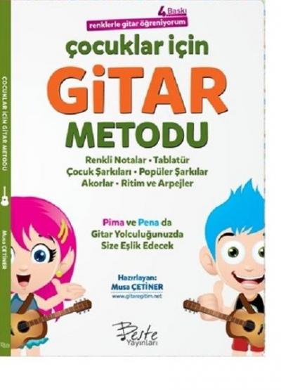 Çocuklar İçin Gitar Metodu - Renklerle Gitar Öğreniyorum Musa Çetiner