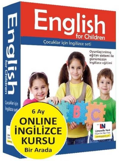 Çocuklar için İngilizce Seti (Ciltli)