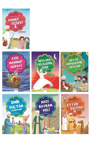 Çocuklar İçin İslam Büyükleri Seti - 7 Kitap Takım Veysel Akkaya