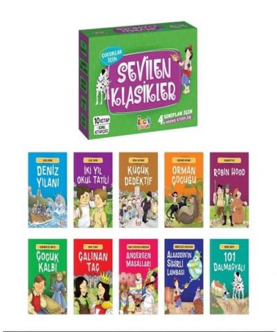 Çocuklar için Sevilen Klasikler Set+Soru Kitapçığı - 10 Kitap Takım