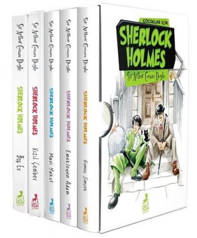 Çocuklar İçin Sherlock Holmes Seti-5 Kitap Takım
