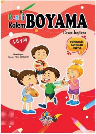 Renkli Kalem Boyama / Çocuklar Türkan Ada Kömürcü