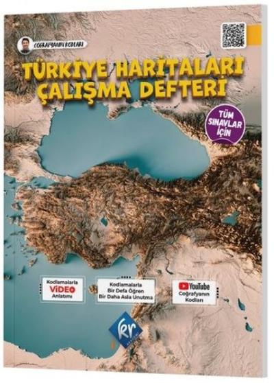 Coğrafyanın Kodları Türkiye Haritaları Çalışma Defteri Kolektif