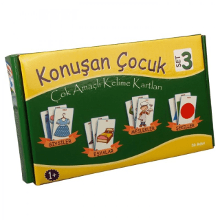 Çok Amaçlı Kelime Kartları Set 3