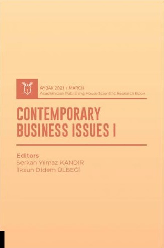 Contemporary Business Issues I (AYBAK 2021 Mart)